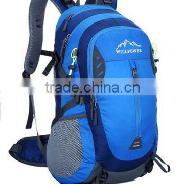 High quality stylish OEM customzied waterproof multi-functional custom climbing mountain camping hiking backpack