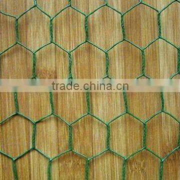 green pvc coated chicken coop wire mesh