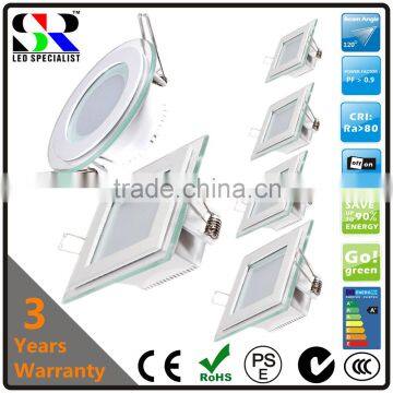 factory manufacturer direct sale led glass edge lite flat slim ultrathin panel down light