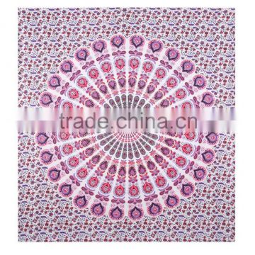 Wall Hanging Hippie Mandala Tapestry Fabric Handmade Printed Tapestry Manufacturer In India