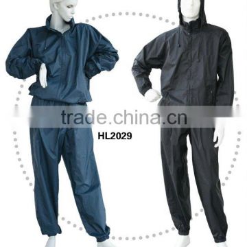 Fitness polyester/pvc Sauna Suit