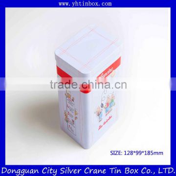 food grade rectangular cookie tin,rectangular cookie tin can,rectangular cookie tin box