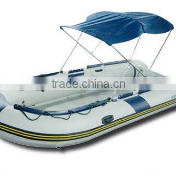 CE certificate White 430 air inflatable boat