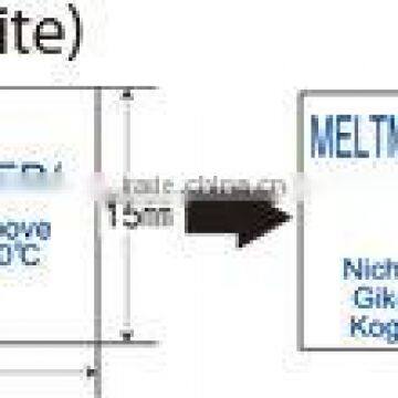 Low temperature indicator for cold chain logistic control