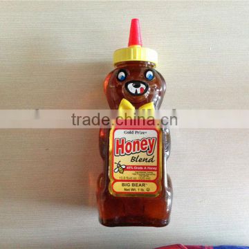 FDA standard bear bottle honey blend syrup