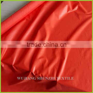 300T Oil Cired Polyester pongee fabric For jacket
