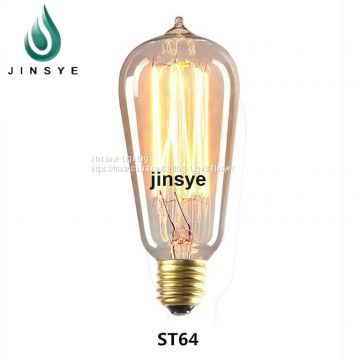 G45 A60 ST58 ST64 G80 G95 G125 dimmable filament led bulb