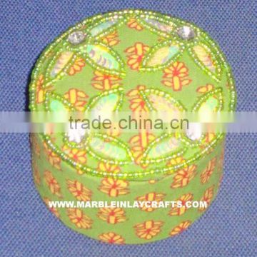 Decoration Zari Hand Embroidery Boxes
