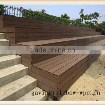 good quality environmental wpc decking floor/outdoor wpc flooring/stair