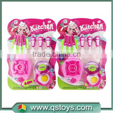 Popular mini plastic toys for kid kitchen set