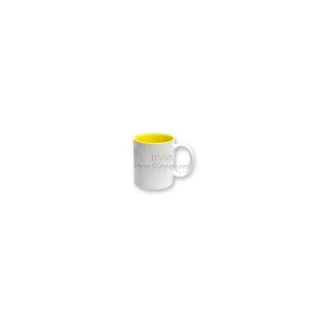sublimation inner color twon tone mugs cup DIY mug