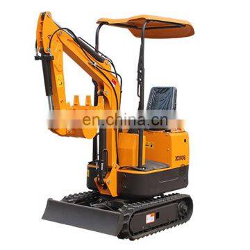 1.8ton XN18 chinese Mini  Excavator Fuel Consumption Excavators