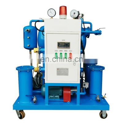Mini Portable Transformer Oil Filtration Machine Hydraulic Oil Purifier Vacuum Oil Filter