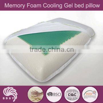 Memory Foam Cooling Gel bed pillow