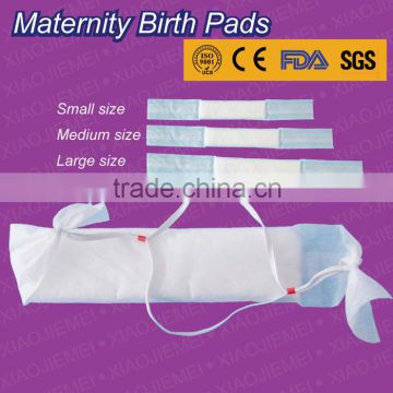 Maternity puerperal absorbents pads