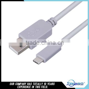 Xinya hot selling factory wholesale price high quality sliver gray type-c USB cable 10Gbps