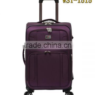 nylon material luggage suitcase sets with high class eminent suitcase
