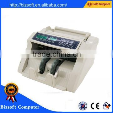 Bizsoft WR-201 fake currency detector/multi cash bill counter machine