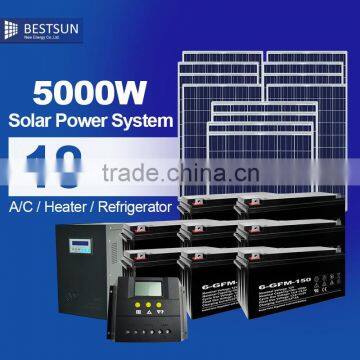 High Reliability Electric Power Solar Panel System5000w