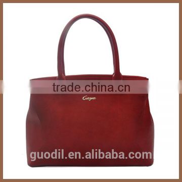 2014 new brand genuine leather ladies handbag for wholesale