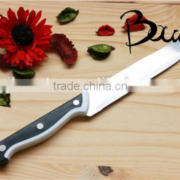 Popular hot sale stainless steel chef knife/kitchen knife with ABS handle BD-K6650
