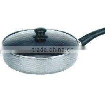 28CM Aluminum Fry Pan With Handle And Ear