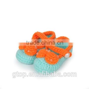 Wholesale Baby Handmade Crochet Shoes Supplier for 1-10 months old S-0006