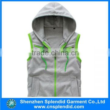 Custom hoodie manufacturer hoody jacket sleeveless hoodie for kids