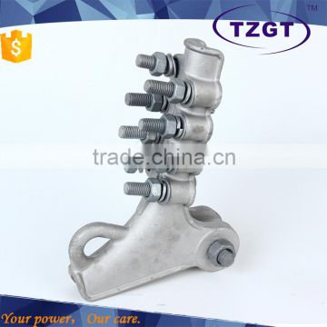 NLL type high tension strain pole clamp