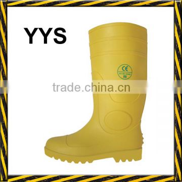 PVC RAIN BOOTS\SAFETY RAIN BOOTS WITH STEEL TOE