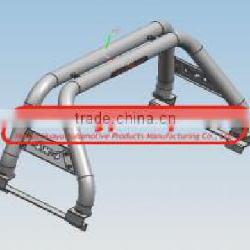 High quality Stainless Steel Roll Bar without light and side handle for 2008 D40