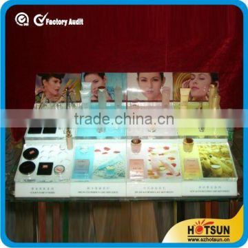 China facotry acrylic cosmetic display stand