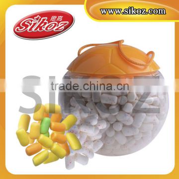 mini crispy coated marshmallow SK-M038(football jar)