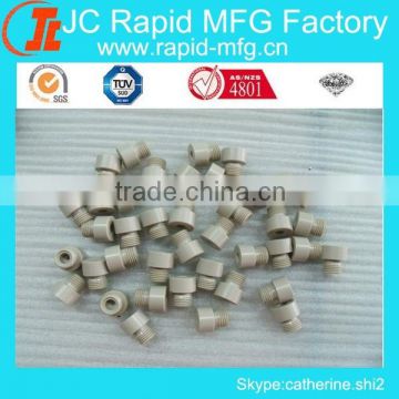 Shenzhen Rapid MFG custom PEEK plastic fasteners CNC machining