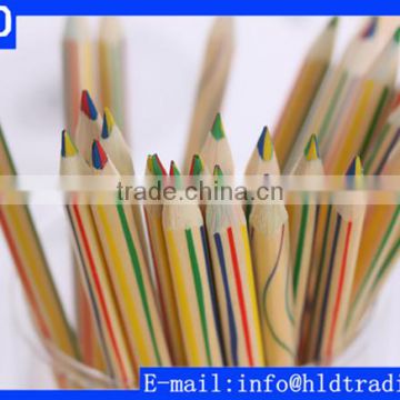 Factory Supplier 7 inch Triangle Colored Lead Colored Pencils