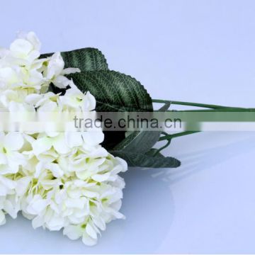 42cm artificial hydrangea flowers 6heads fake silk hydrangea flowers