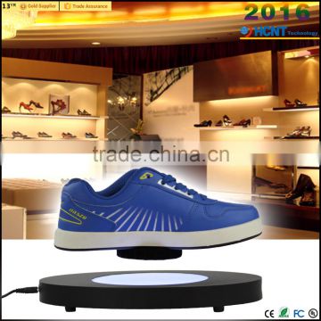 New attractive magnetic levitating and rotating shoes hanger