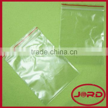 clear LDPE plastic shopping bag