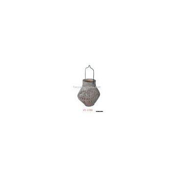 Rattan lantern