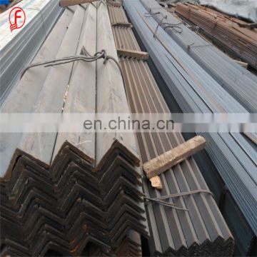 carbon 45 degree size per kg angle bar with hole price steel