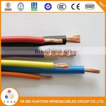 CE certificate pvc insulation electric wire 2.5mm2 elektrik cable