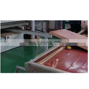PVC film laminating machine on the door MDF panel vacuum membrane press machine 14