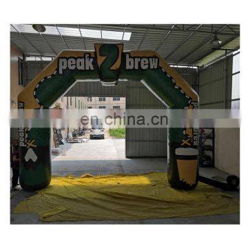 Customized Color Blow Up Race Archway With Logo Printing For Advertising Promotional Decoration