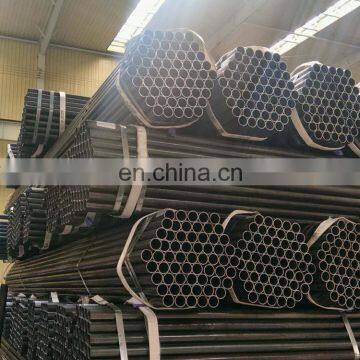 ASTM AISI DIN BS EN Q195 Q215 Q235 Welded Tube Black Round Steel Pipe