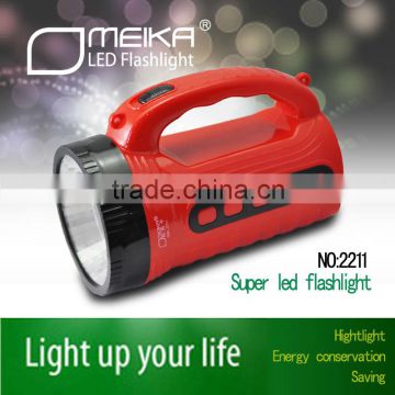 9 volt battery led flashlight made in china