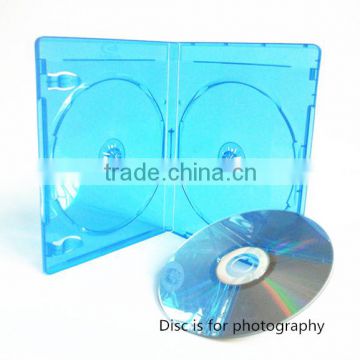 11mm white blu ray case dvd case purple bluray case