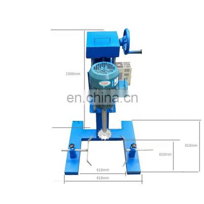 manual lifting high shear dispersing mixer,dispersion mixer, dispersing stirrer machine