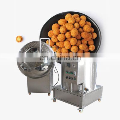 industrial nuts peanut chocolate almond sugar coating pan machine for sale