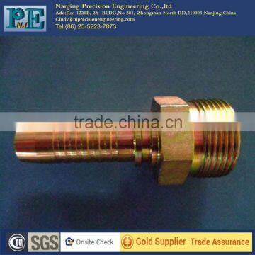 China high precision custom cnc and milling hose coupling