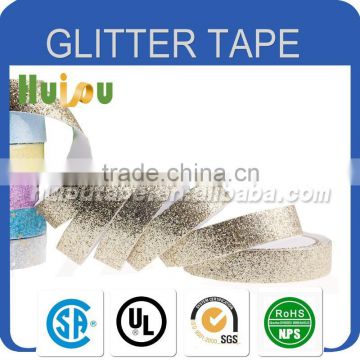 Alibaba manufacturer rice paper glitter tape